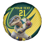 Australian Water Dragon Cricket Custom Spare Tire Cover Aussie National Color