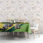 Australian Water Dragon Cricket Custom Tablecloth Aussie National Color