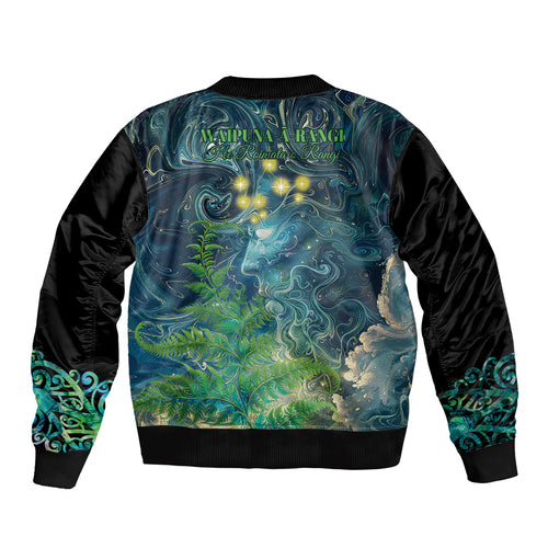 New Zealand Matariki Waipuna-a-rangi Bomber Jacket He Roimata o Rangi