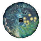 New Zealand Matariki Waipuna-a-rangi Spare Tire Cover He Roimata o Rangi