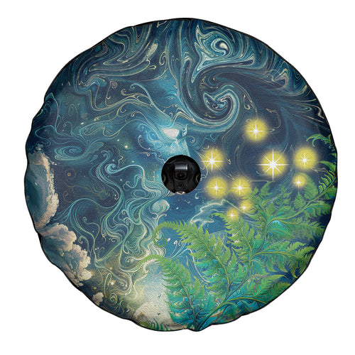 New Zealand Matariki Waipuna-a-rangi Spare Tire Cover He Roimata o Rangi