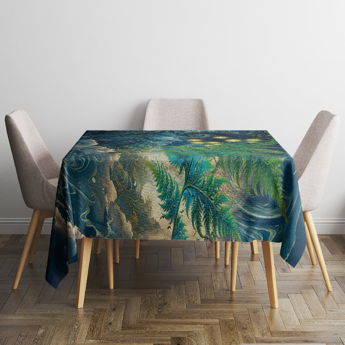 New Zealand Matariki Waipuna-a-rangi Tablecloth He Roimata o Rangi