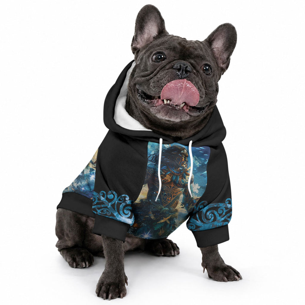 New Zealand Matariki Waita Pet Hoodie The Way Of The Water