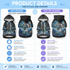 New Zealand Matariki Waita Pet Hoodie The Way Of The Water