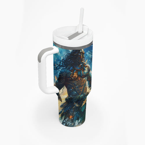 New Zealand Matariki Waita Tumbler With Handle The Way Of The Water