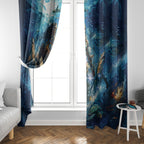New Zealand Matariki Waita Window Curtain The Way Of The Water