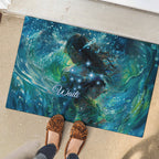 New Zealand Matariki Waiti Rubber Doormat The Beginnings Of Life