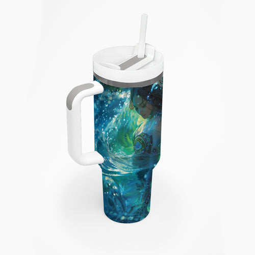 New Zealand Matariki Waiti Tumbler With Handle The Beginnings Of Life