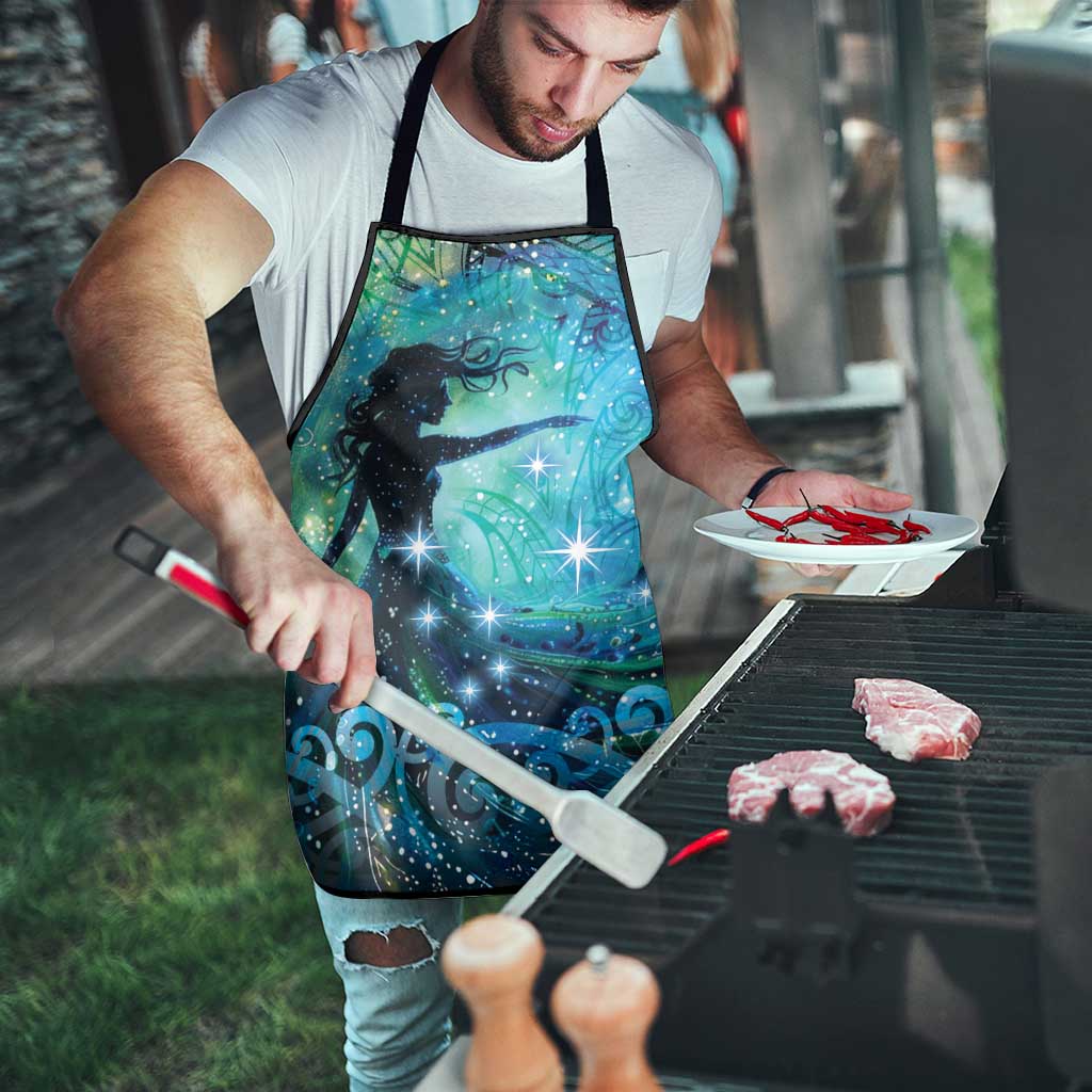 New Zealand Matariki Hiwa-i-te-rangi Apron Titiro ki nga Whetu Wishing Star - Aussie Hoodie