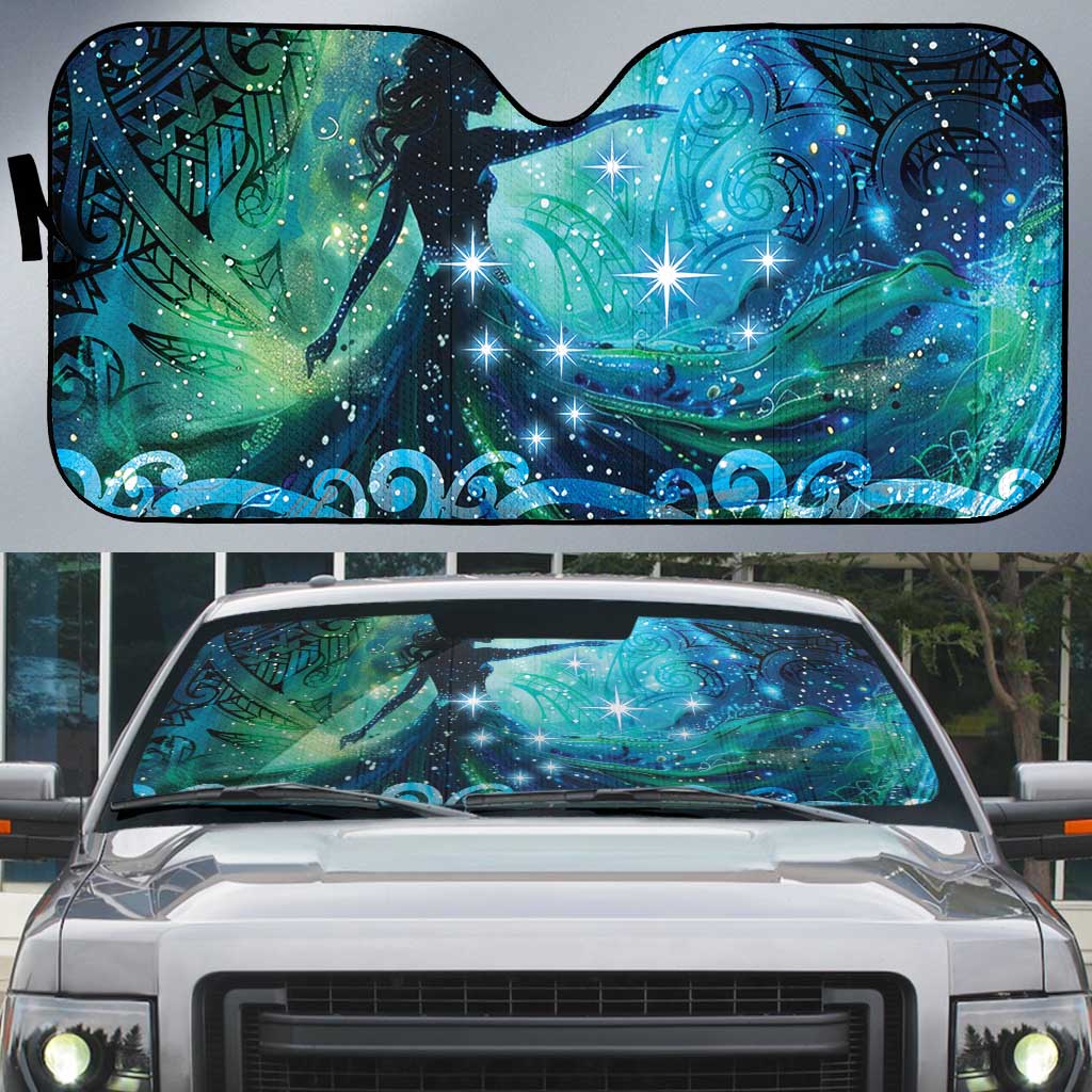New Zealand Matariki Hiwa-i-te-rangi Auto Sun Shade Titiro ki nga Whetu Wishing Star - Aussie Hoodie