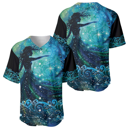 New Zealand Matariki Hiwa-i-te-rangi Baseball Jersey Titiro ki nga Whetu Wishing Star
