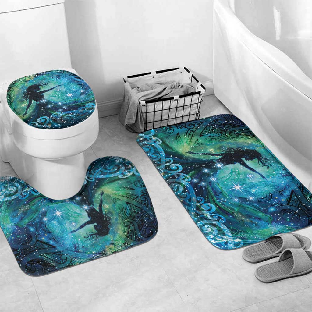 New Zealand Matariki Hiwa-i-te-rangi Bathroom Set Titiro ki nga Whetu Wishing Star - Aussie Hoodie