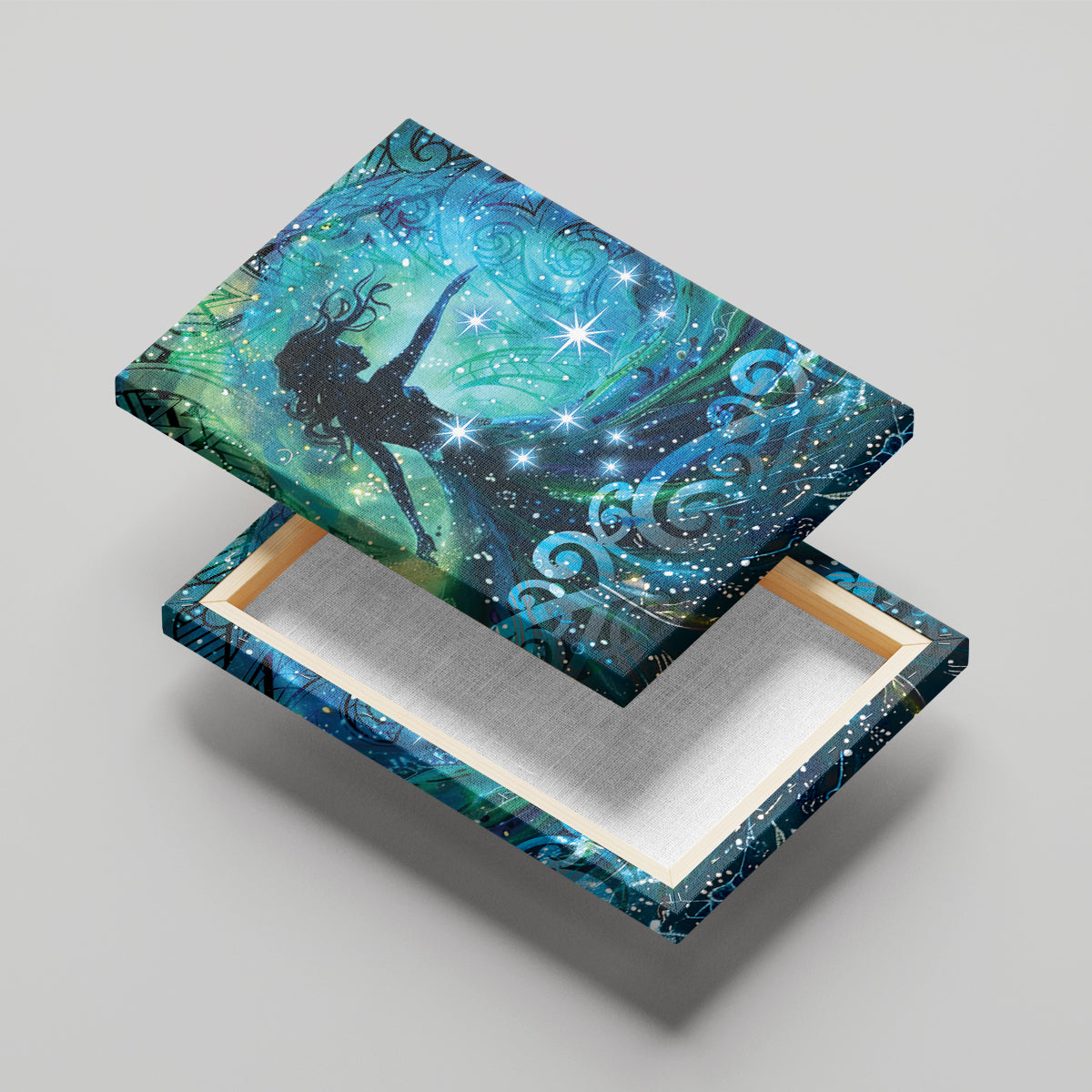 New Zealand Matariki Hiwa-i-te-rangi Canvas Wall Art Titiro ki nga Whetu Wishing Star