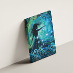 New Zealand Matariki Hiwa-i-te-rangi Canvas Wall Art Titiro ki nga Whetu Wishing Star