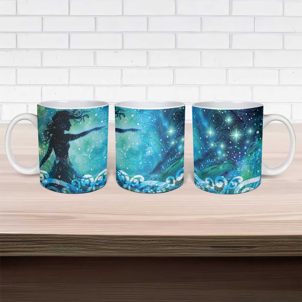 New Zealand Matariki Hiwa-i-te-rangi Ceramic Mug Titiro ki nga Whetu Wishing Star - Aussie Hoodie