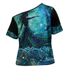 New Zealand Matariki Hiwa-i-te-rangi Cross Shoulder Shirt Titiro ki nga Whetu Wishing Star - Aussie Hoodie