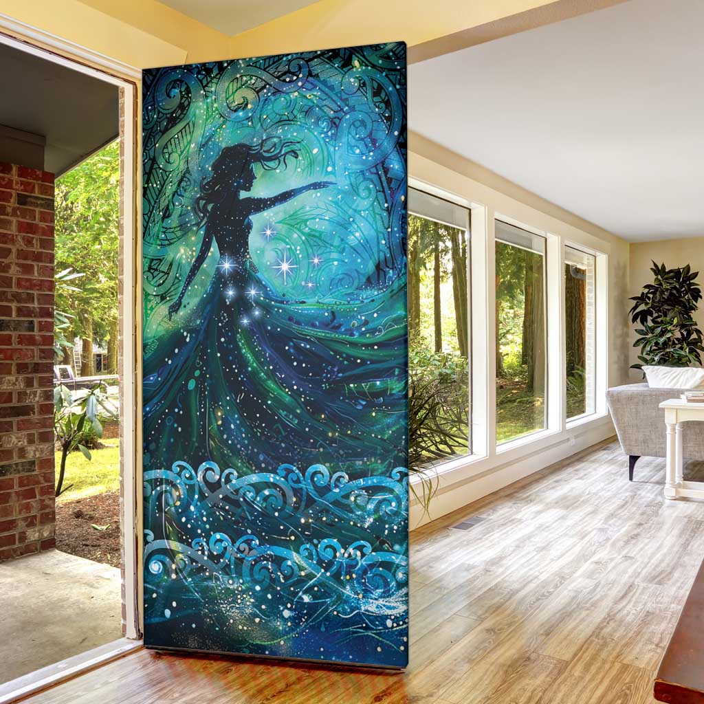 New Zealand Matariki Hiwa-i-te-rangi Door Cover Titiro ki nga Whetu Wishing Star - Aussie Hoodie