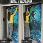 New Zealand Matariki Hiwa-i-te-rangi Door Cover Titiro ki nga Whetu Wishing Star - Aussie Hoodie
