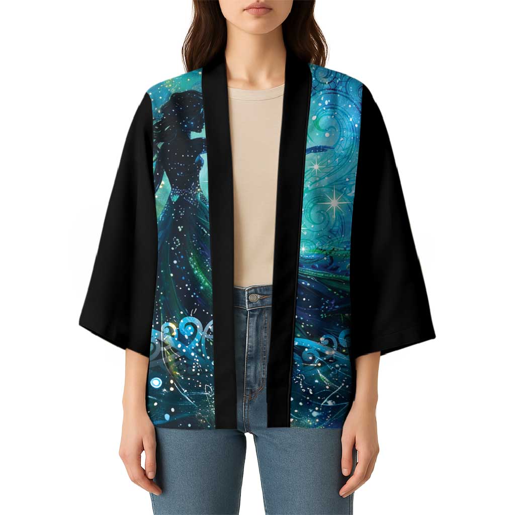 New Zealand Matariki Hiwa-i-te-rangi Kimono Titiro ki nga Whetu Wishing Star - Aussie Hoodie