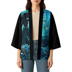 New Zealand Matariki Hiwa-i-te-rangi Kimono Titiro ki nga Whetu Wishing Star - Aussie Hoodie