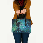 New Zealand Matariki Hiwa-i-te-rangi Leather Bag Titiro ki nga Whetu Wishing Star - Aussie Hoodie