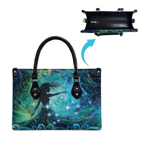 New Zealand Matariki Hiwa-i-te-rangi Leather Bag Titiro ki nga Whetu Wishing Star - Aussie Hoodie