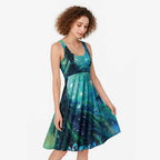 New Zealand Matariki Hiwa-i-te-rangi Midi Dress Titiro ki nga Whetu Wishing Star - Aussie Hoodie