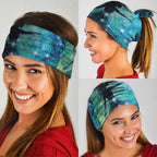 New Zealand Matariki Hiwa-i-te-rangi Neck Gaiter Titiro ki nga Whetu Wishing Star LT9