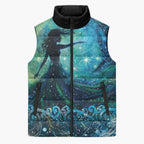 New Zealand Matariki Hiwa-i-te-rangi Sleeveless Puffer Jacket Titiro ki nga Whetu Wishing Star - Aussie Hoodie