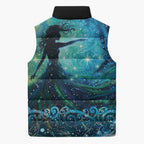 New Zealand Matariki Hiwa-i-te-rangi Sleeveless Puffer Jacket Titiro ki nga Whetu Wishing Star - Aussie Hoodie