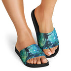 New Zealand Matariki Hiwa-i-te-rangi Slide Sandals Titiro ki nga Whetu Wishing Star - Aussie Hoodie