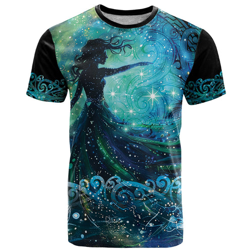 New Zealand Matariki Hiwa-i-te-rangi T Shirt Titiro ki nga Whetu Wishing Star