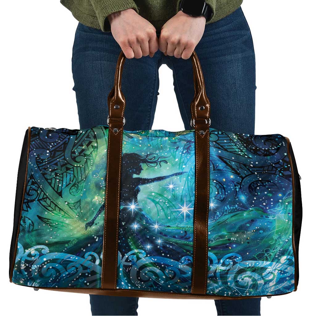 New Zealand Matariki Hiwa-i-te-rangi Travel Bag Titiro ki nga Whetu Wishing Star - Aussie Hoodie