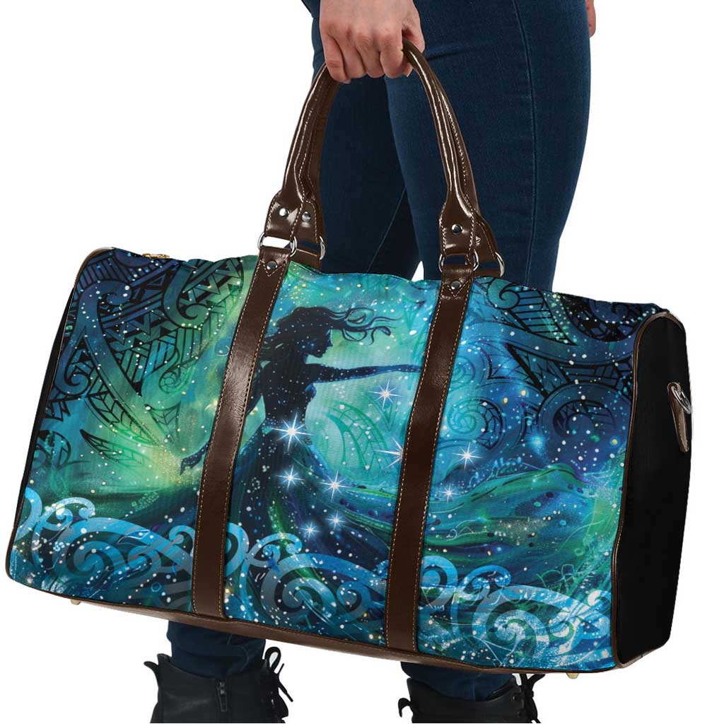 New Zealand Matariki Hiwa-i-te-rangi Travel Bag Titiro ki nga Whetu Wishing Star - Aussie Hoodie