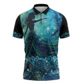New Zealand Matariki Hiwa-i-te-rangi Zipper Polo Shirt Titiro ki nga Whetu Wishing Star - Aussie Hoodie