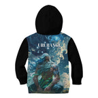 New Zealand Matariki Ururangi Kid Hoodie The Murmur Of The Wind