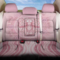 Aussie Nurse Back Car Seat Cover Pink Stethoscope Coquette Bow Aboriginal Dot Art