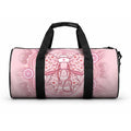 Aussie Nurse Duffle Bag Pink Stethoscope Coquette Bow Aboriginal Dot Art