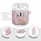 Aussie Nurse RN Pink Cockatoo AirPods Case