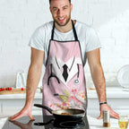 Aussie Nurse RN Pink Cockatoo Apron
