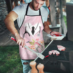 Aussie Nurse RN Pink Cockatoo Apron