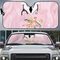 Aussie Nurse RN Pink Cockatoo Auto Sun Shade