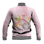 Aussie Nurse RN Pink Cockatoo Baseball Jacket