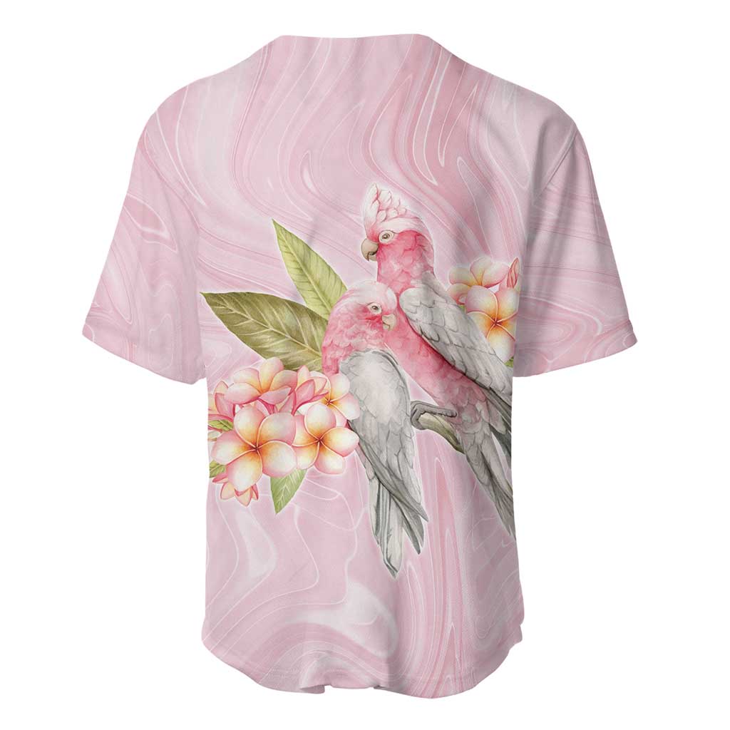 Aussie Nurse RN Pink Cockatoo Baseball Jersey