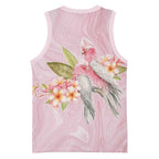 Aussie Nurse RN Pink Cockatoo Basketball Jersey