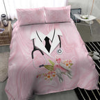 Aussie Nurse RN Pink Cockatoo Bedding Set