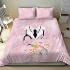Aussie Nurse RN Pink Cockatoo Bedding Set
