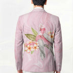 Aussie Nurse RN Pink Cockatoo Blazer