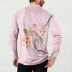 Aussie Nurse RN Pink Cockatoo Button Sweatshirt