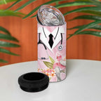 Aussie Nurse RN Pink Cockatoo 4 in 1 Can Cooler Tumbler